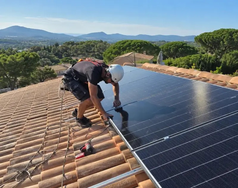 Installateur panneaux solaires Salindres — pose photovoltaïque sur toiture