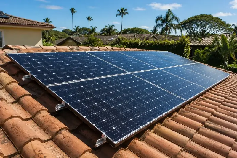 Installation de panneaux solaires à Salindres